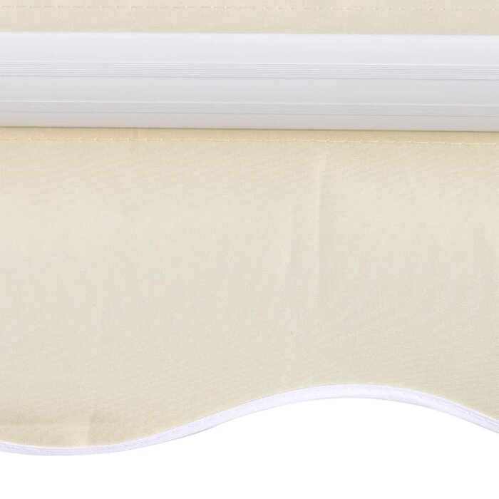 Vidaxl Markisentuch 350x250 cm - Creme - Ersatzbespannung - bis zu 33% Rabatt