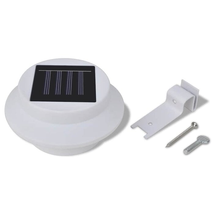 Vidaxl Solar-Außenlampen 6er-Set: Kaltweiß, 12 cm - Jetzt bis zu 33% sparen