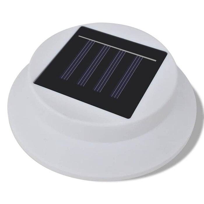 Vidaxl Solar-Außenlampen 6er-Set: Kaltweiß, 12 cm - Jetzt bis zu 33% sparen