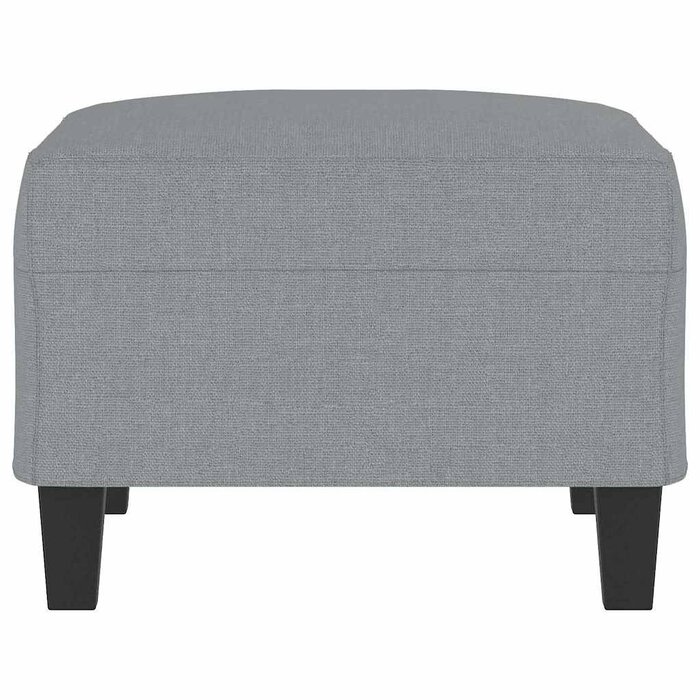 Vidaxl Eleganter Fußhocker 70x55x41 cm in Hellgrau - jetzt bis zu 42% reduziert
