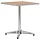 Moderner Gartentisch 60x60cm, Aluminium/Holz-Optik - bis zu 35% Rabatt