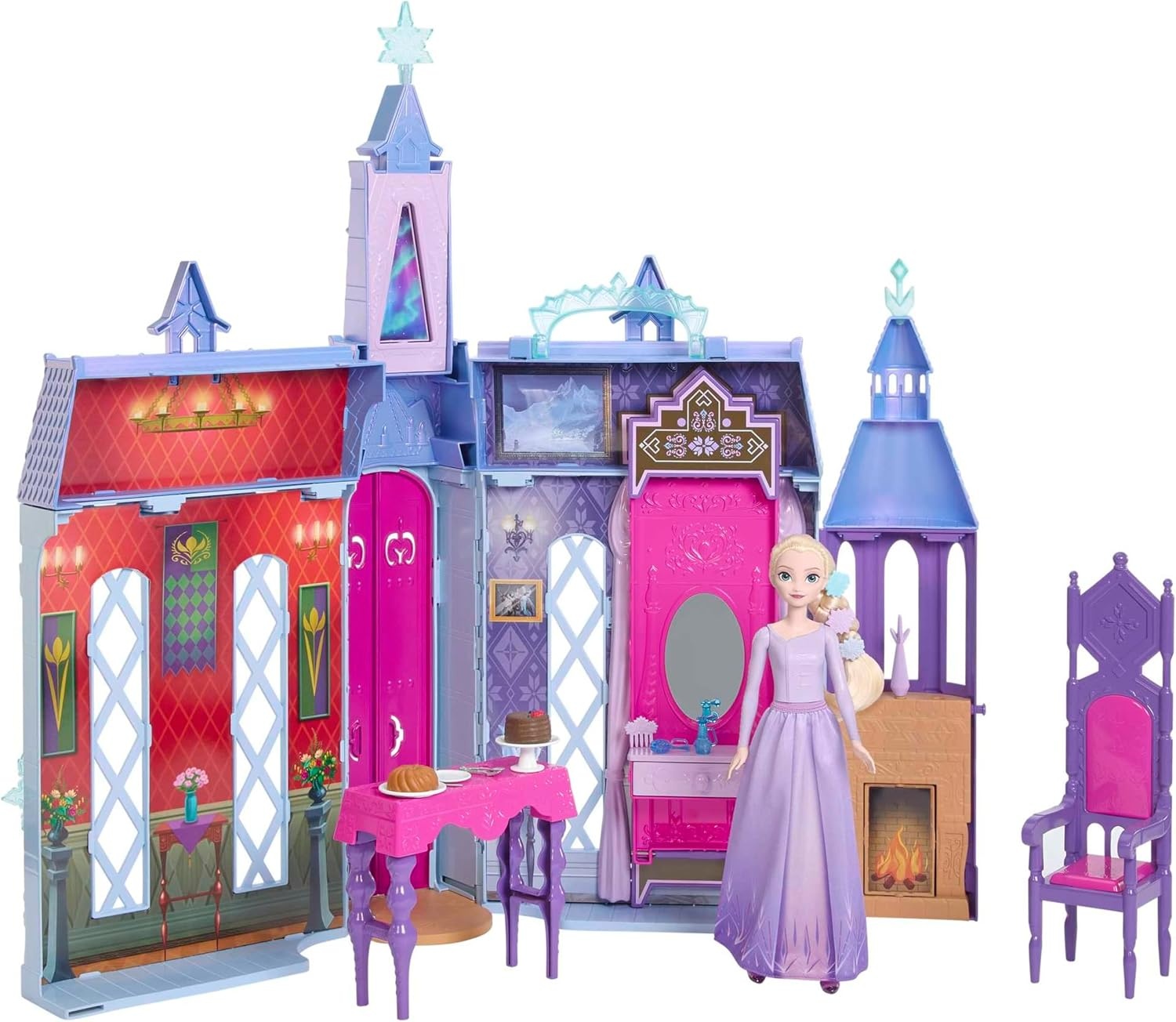 Eiskönigin Schloss Arendelle mit Puppe - Jetzt bis zu 34% günstiger