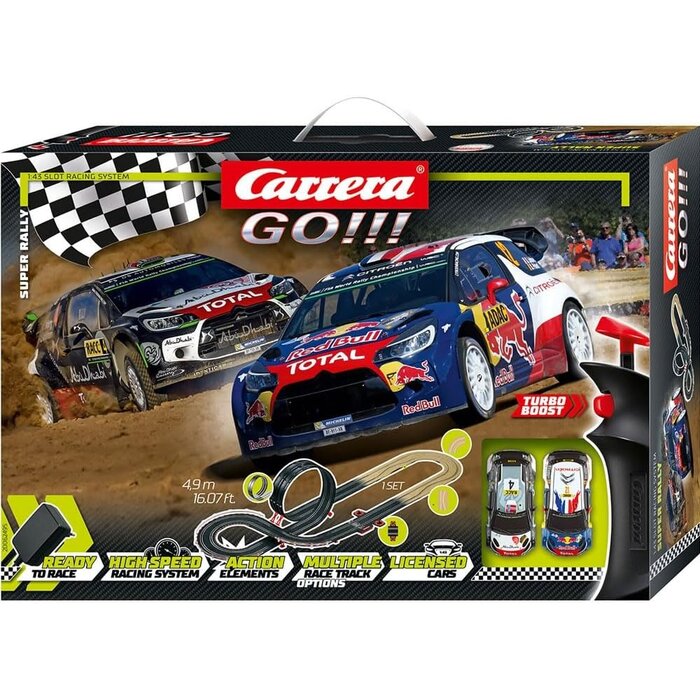 Carrera Rennbahn-Set 4,9m mit Looping & 2 Autos - jetzt bis zu 33% reduziert
