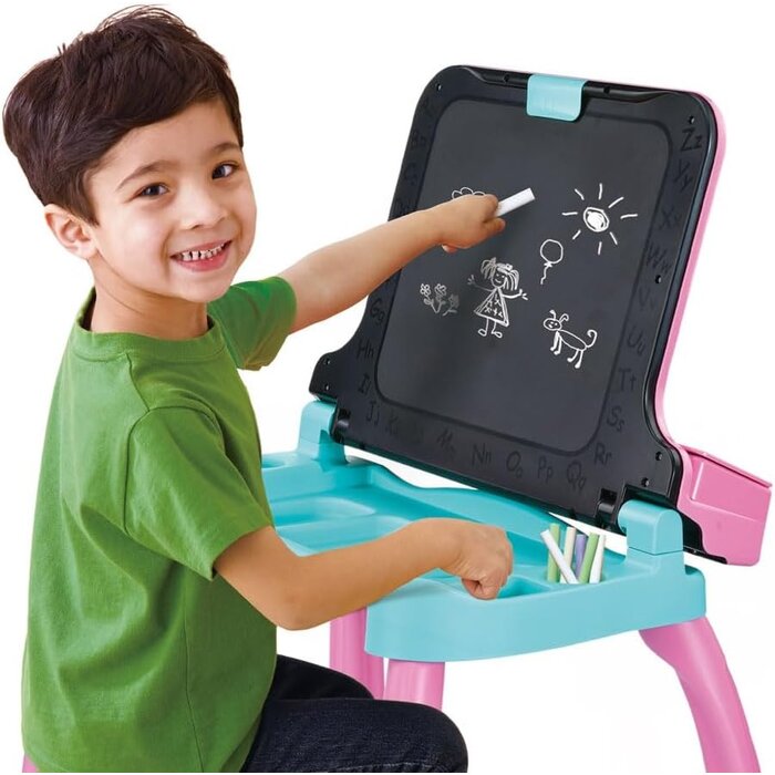 Vtech Interaktiver 6-in-1 Musikschreibtisch für Kinder - Rosa - bis zu 34% sparen