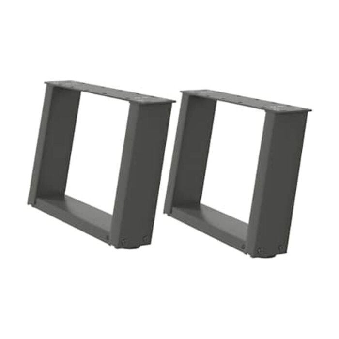 Vidaxl U-Form Couchtischbeine Anthrazit - 50x31 cm - bis zu 33% reduziert