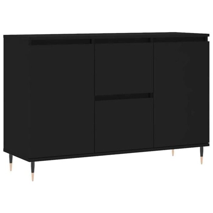Vidaxl Modernes Sideboard 104x35x70 cm Schwarz - Outlet bis zu 34% sparen