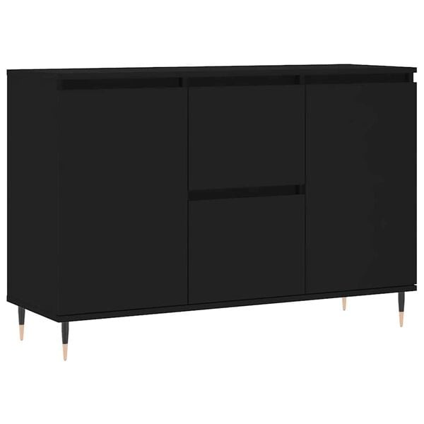 Vidaxl Modernes Sideboard 104x35x70 cm Schwarz - Outlet bis zu 34% sparen