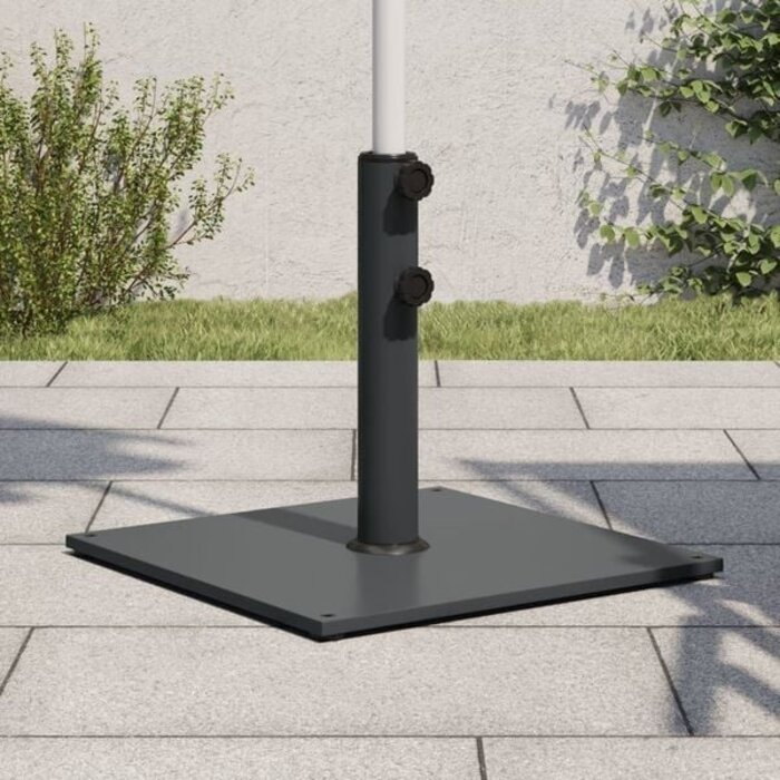 Vidaxl Robuster Sonnenschirmständer 17 kg - Dunkelgrau - bis zu 34% sparen