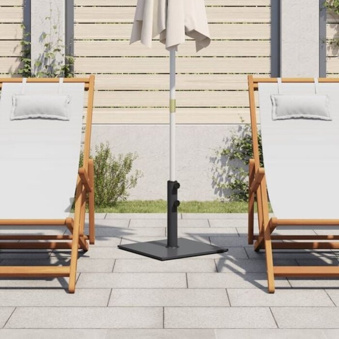 Vidaxl Robuster Sonnenschirmständer 17 kg - Dunkelgrau - bis zu 34% sparen