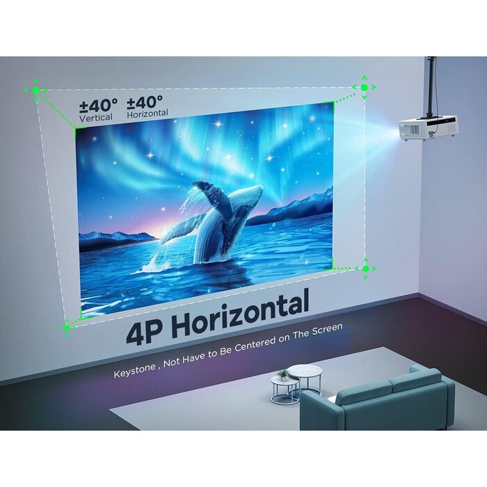 Full HD Beamer 1080P mit 4K-Support - bis zu 35% Rabatt