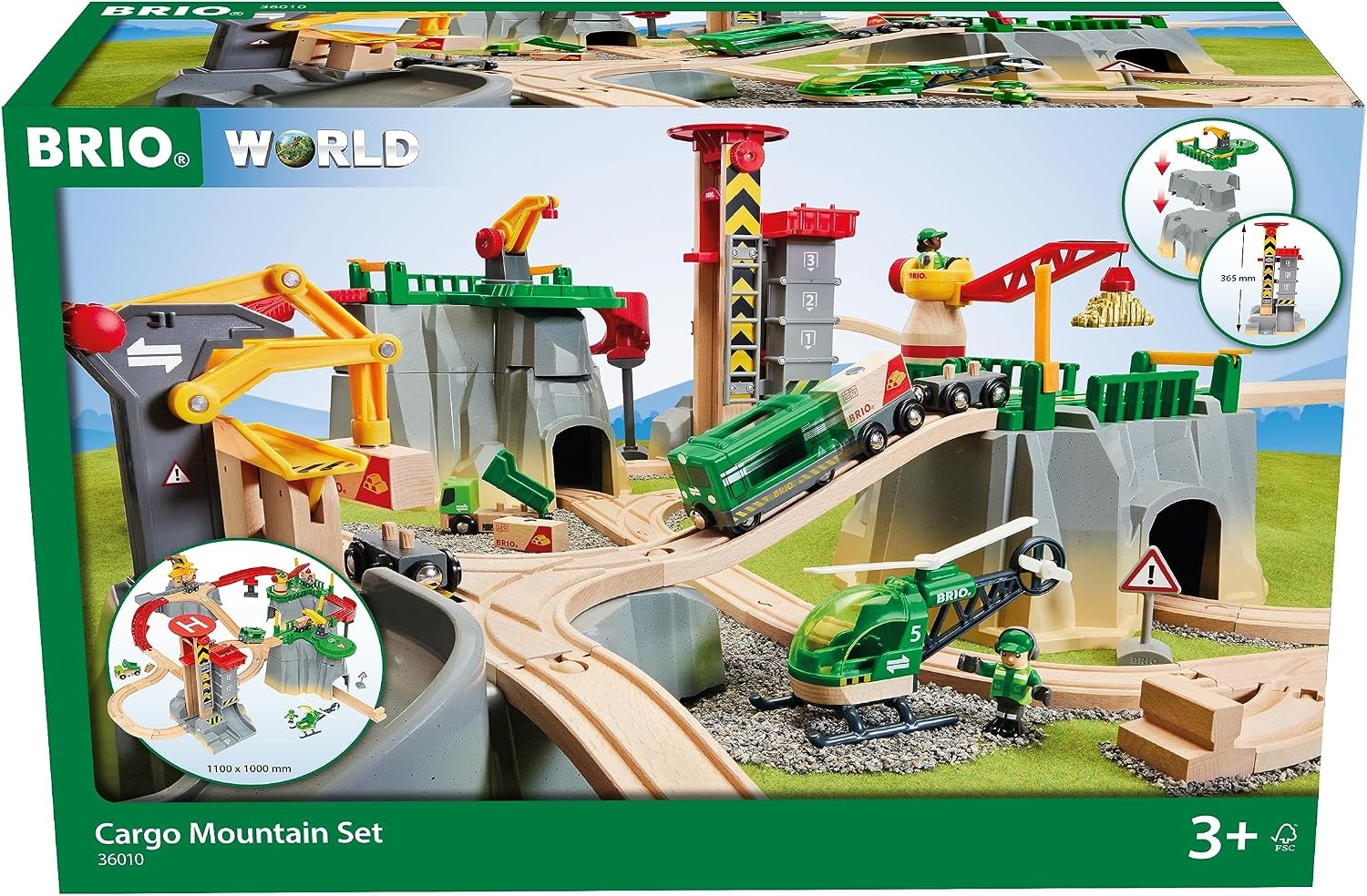Berg-Frachtset Deluxe 49-teilig: 5 Ebenen Spielspaß bis zu 35% günstiger