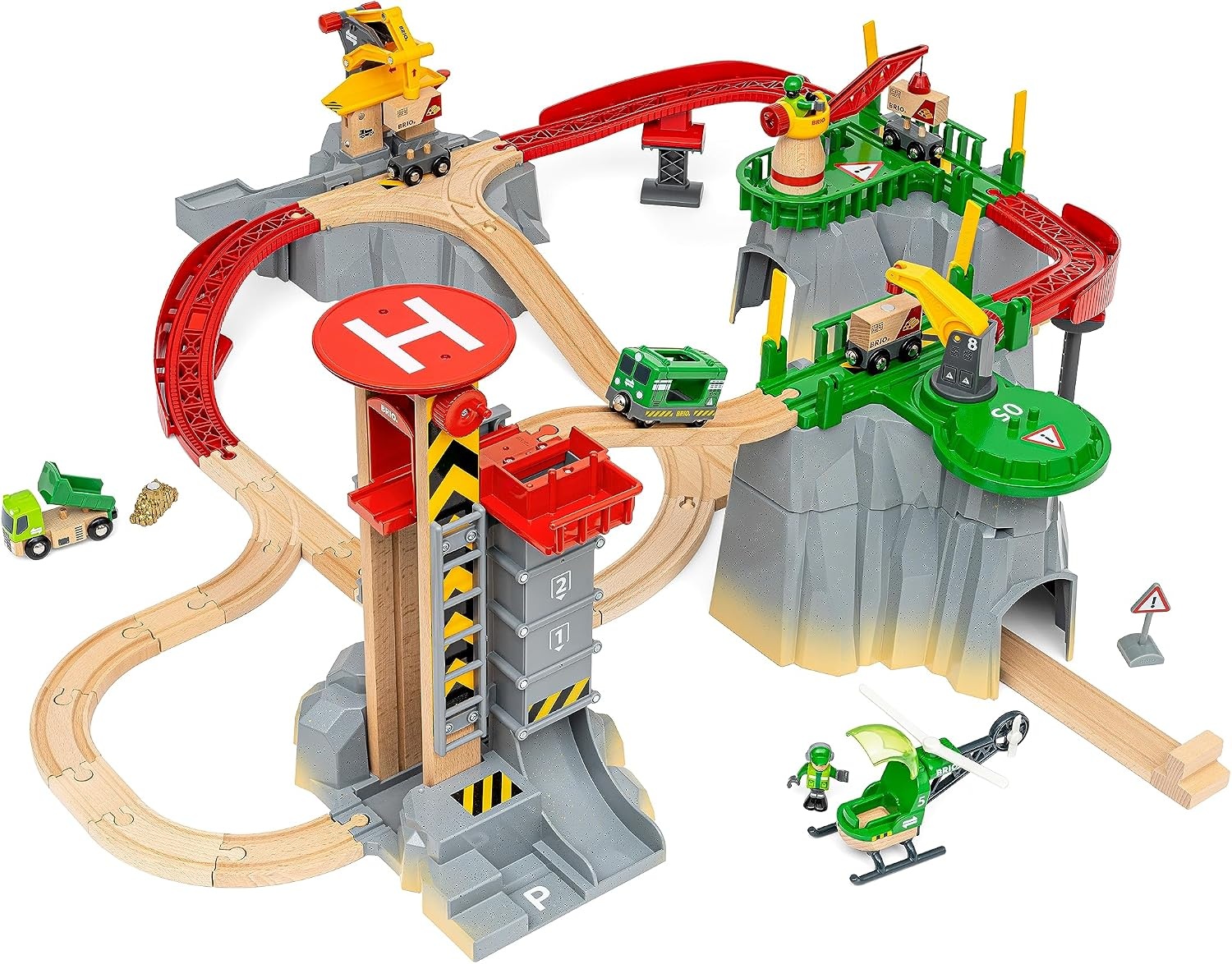 Berg-Frachtset Deluxe 49-teilig: 5 Ebenen Spielspaß bis zu 35% günstiger