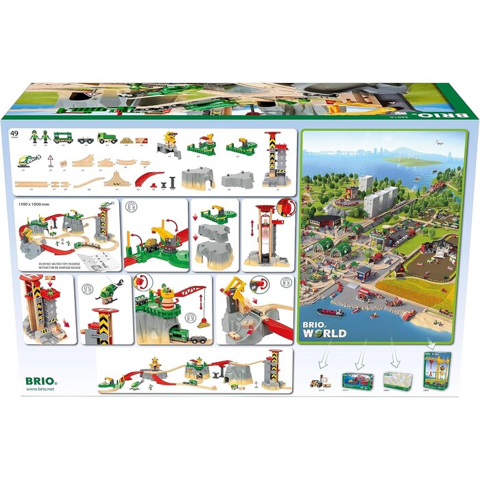 Berg-Frachtset Deluxe 49-teilig: 5 Ebenen Spielspaß bis zu 35% günstiger