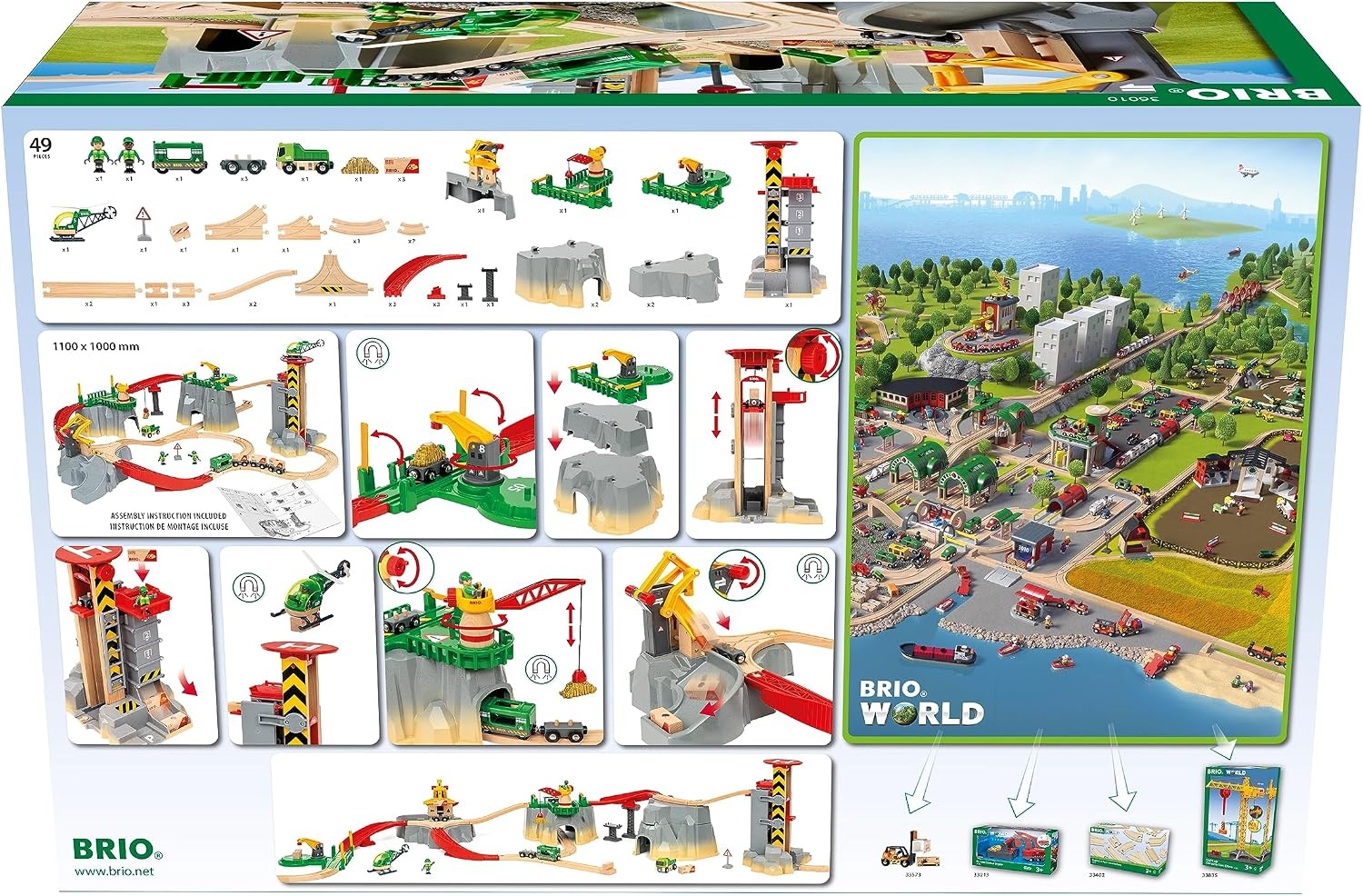 Berg-Frachtset Deluxe 49-teilig: 5 Ebenen Spielspaß bis zu 35% günstiger