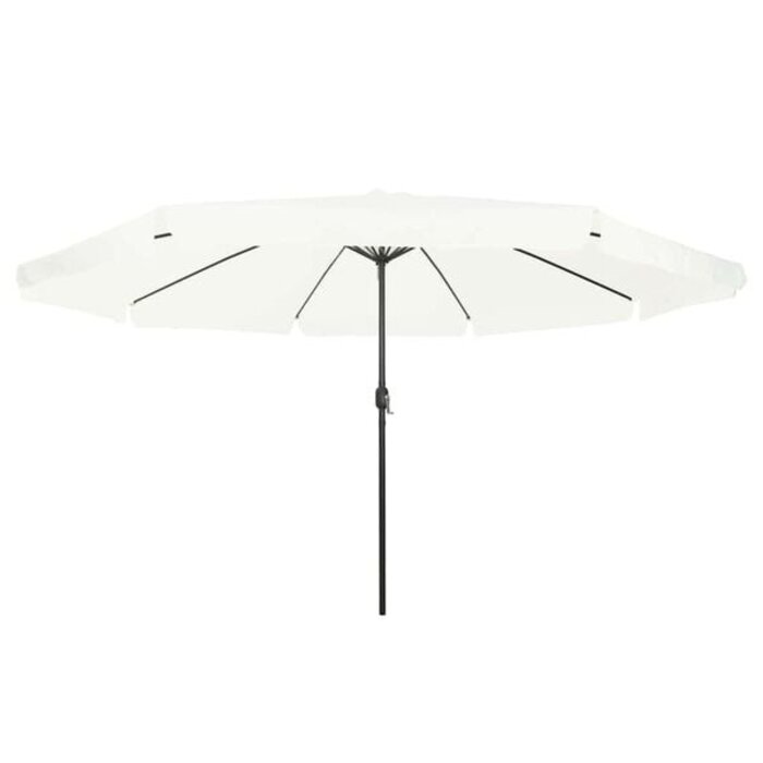 Vidaxl Ampelschirm in Sand 394x394cm - Garten & Terrasse - Bis zu 34% sparen