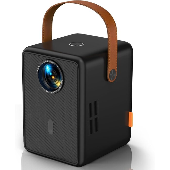 Tragbarer Full HD Mini-Beamer bis zu 34% reduziert - Schwarz