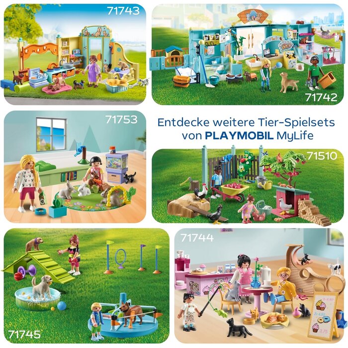 Großes Tierhotel Spielset für Kinder, 191 Teile - sparen Sie bis zu 29%