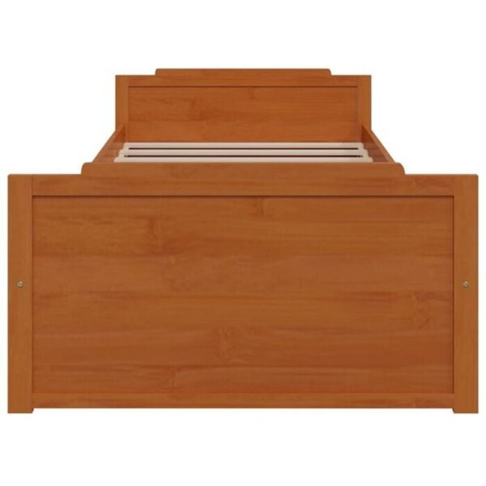 Vidaxl Massives Kiefernholz Bett 90x200 cm mit Schubladen - bis zu 35% Rabatt