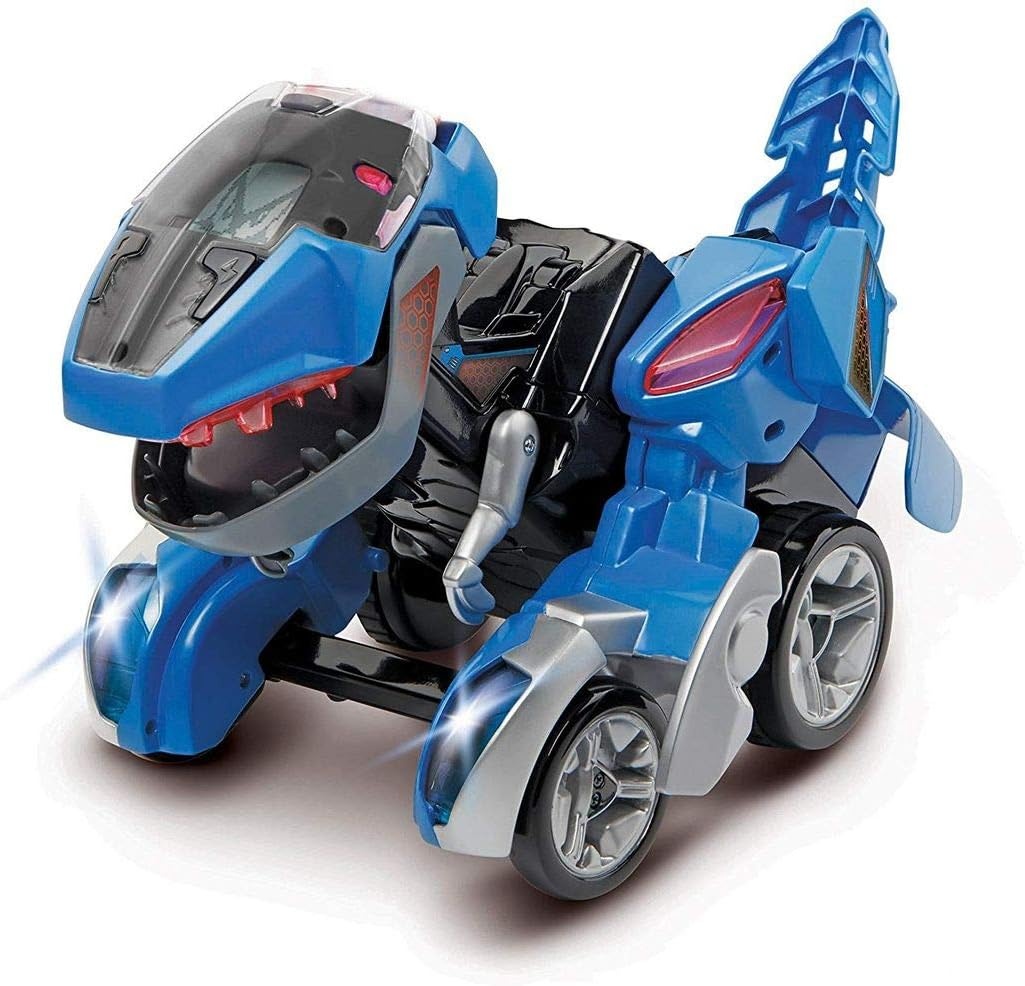Vtech T-Rex 2-in-1 Roboter-Auto ferngesteuert - Blau - bis zu 34% Rabatt