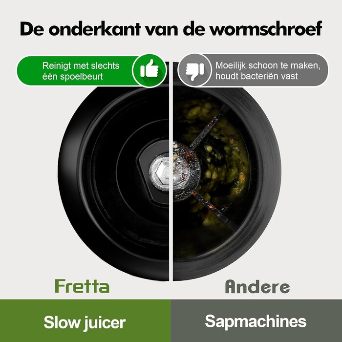 Slow Juicer Edelstahl 250W - Großes Einfüllrohr - Jetzt bis zu 35% sparen