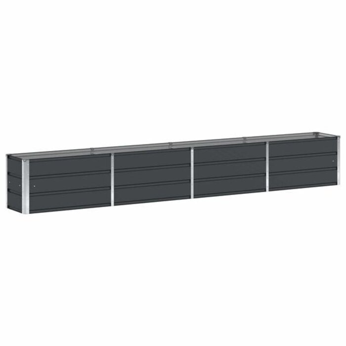 Vidaxl Design Pflanzkübel Anthrazit 320 cm - Stahl - jetzt bis zu 29% sparen