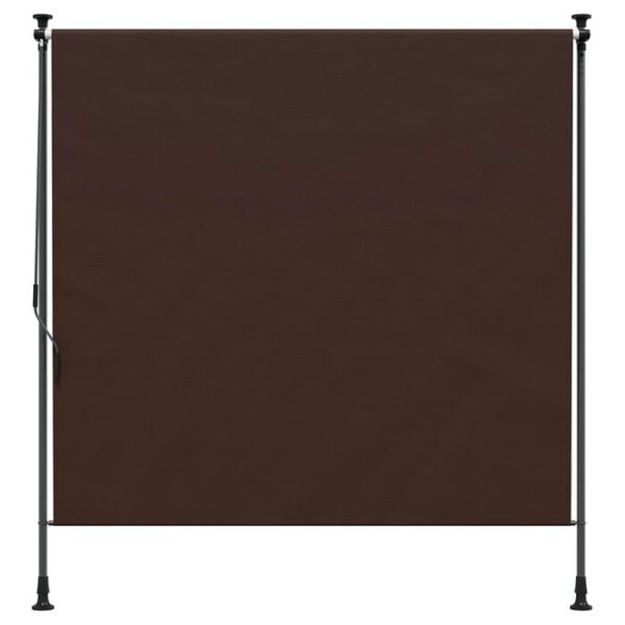 Vidaxl Außenrollo 100x270cm Braun - Effektiver Sonnenschutz für Terrasse, bis zu 33%