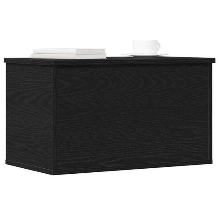 Vidaxl Stilvolle Aufbewahrungsbox Schwarz Eiche 60x35x35cm - bis zu 32% reduziert