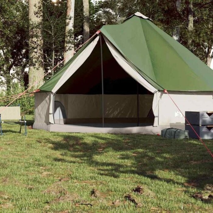 Vidaxl Tipi-Zelt für 8 Personen, 410x410x250cm - Jetzt bis zu 35% Rabatt