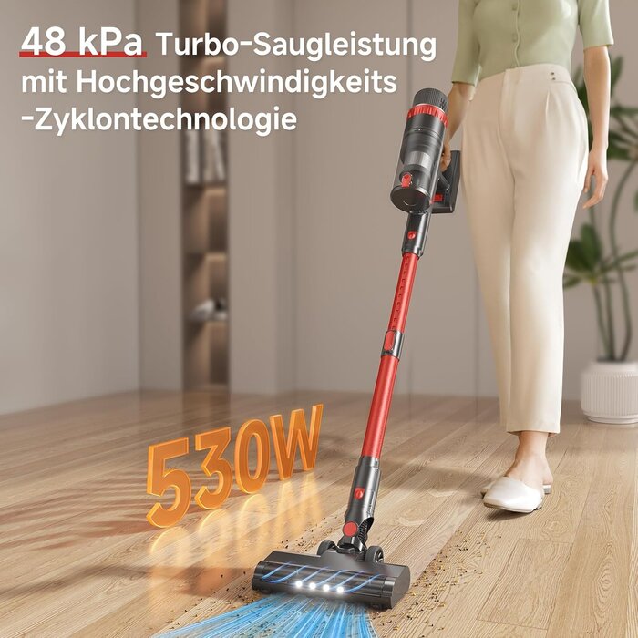 Kabelloser Staubsauger 48 kPa, 70 Min. Laufzeit - Outlet bis zu 33% reduziert