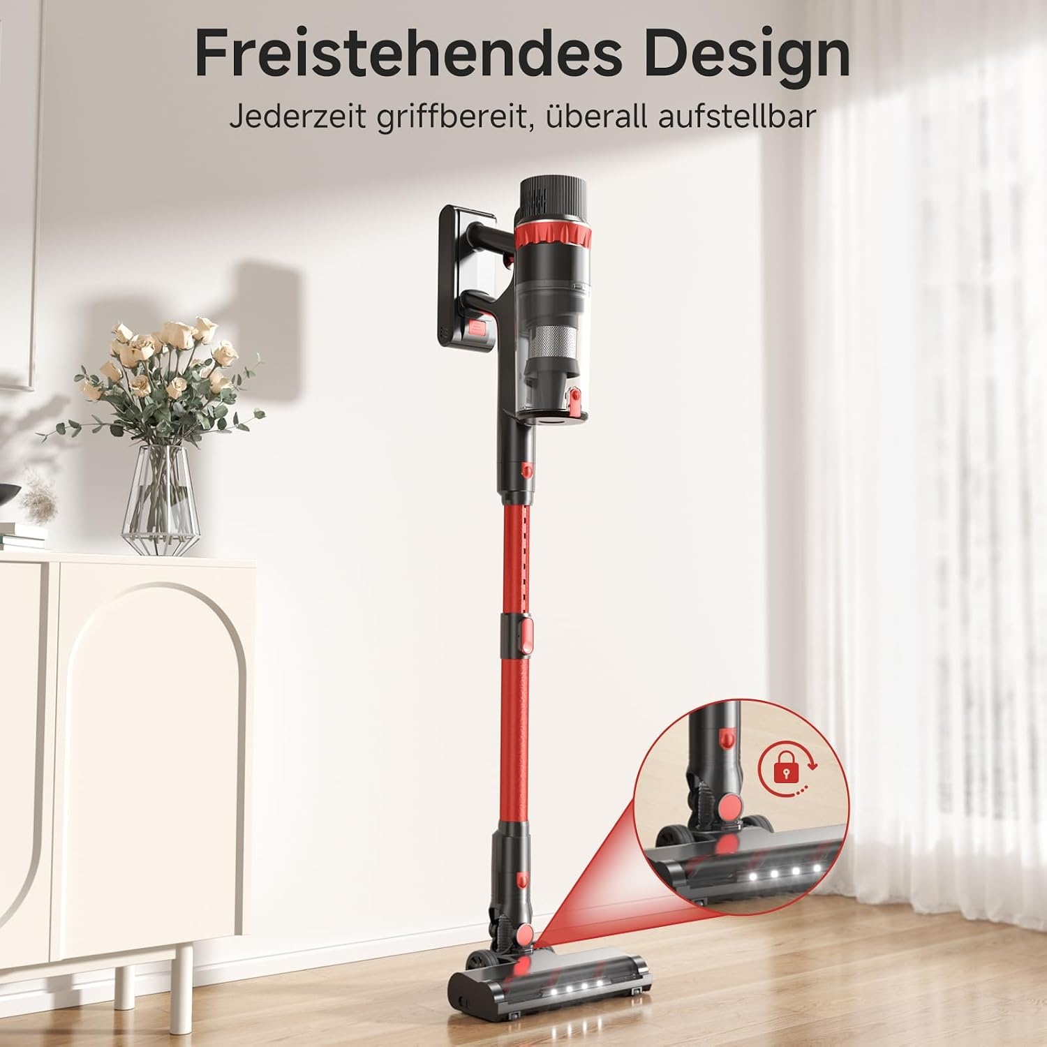 Kabelloser Staubsauger 48 kPa, 70 Min. Laufzeit - Outlet bis zu 33% reduziert