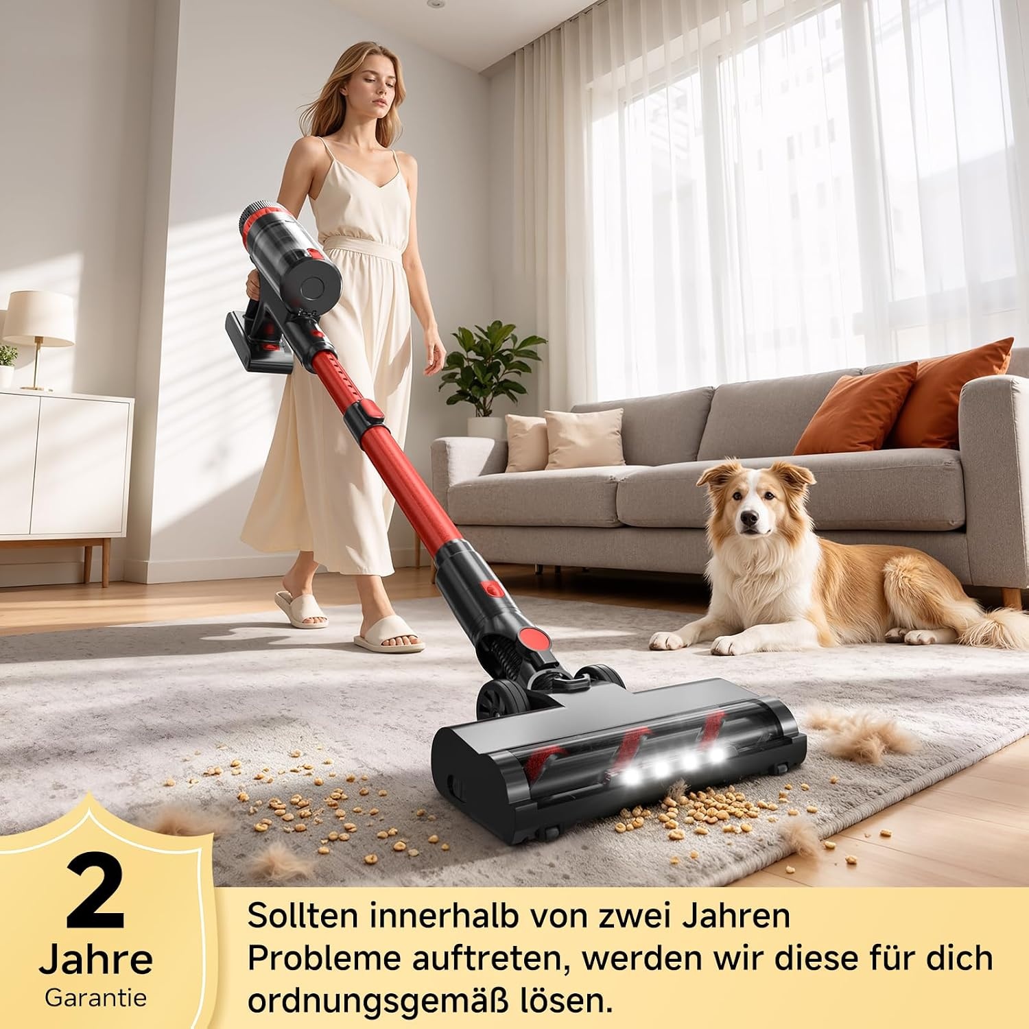 Kabelloser Staubsauger 48 kPa, 70 Min. Laufzeit - Outlet bis zu 33% reduziert