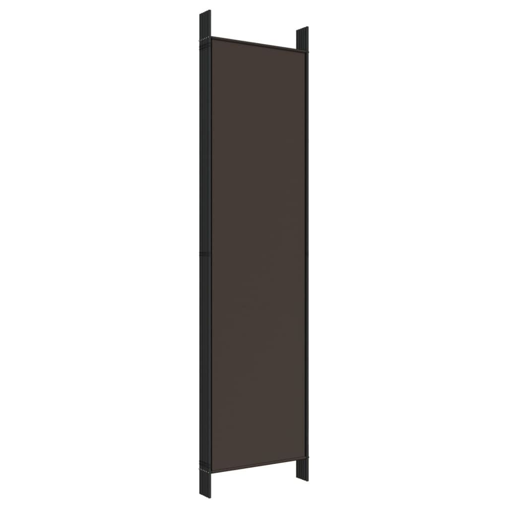 Vidaxl Raumteiler mit 6 Paneelen, 300x200 cm - Braun - Jetzt bis zu 33% sparen