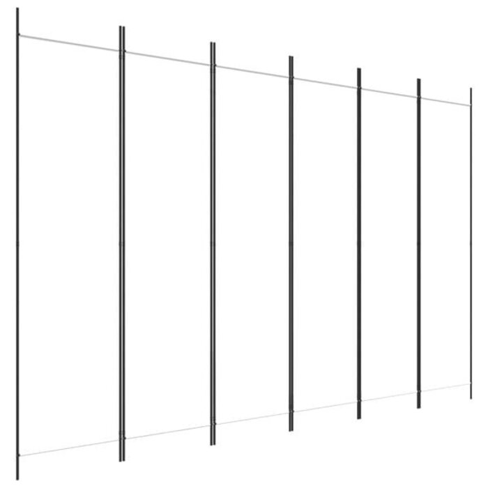 Vidaxl Raumteiler 6 Paneele 300x200 cm - Weiß - bis zu 34% sparen