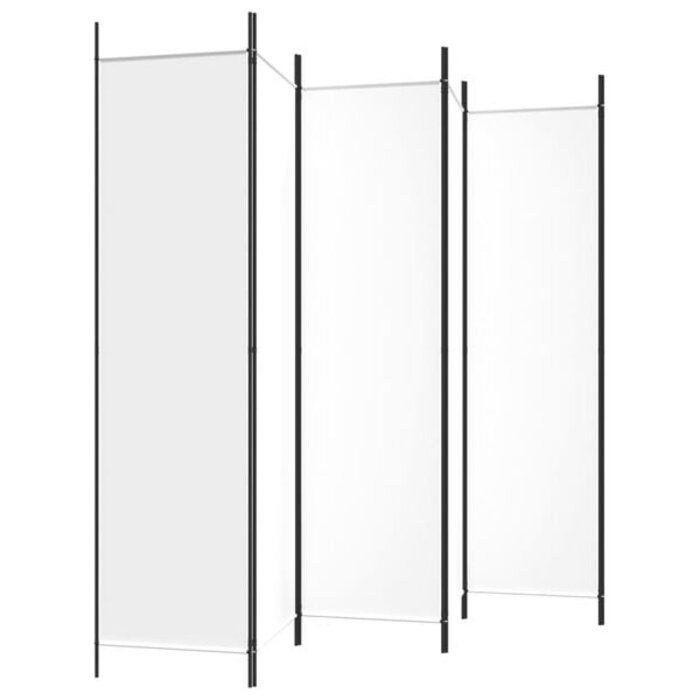 Vidaxl Raumteiler 6 Paneele 300x200 cm - Weiß - bis zu 34% sparen