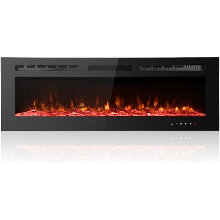 Elektrischer Design-Kamin 178 cm, 1800W - Bis zu 35% Rabatt