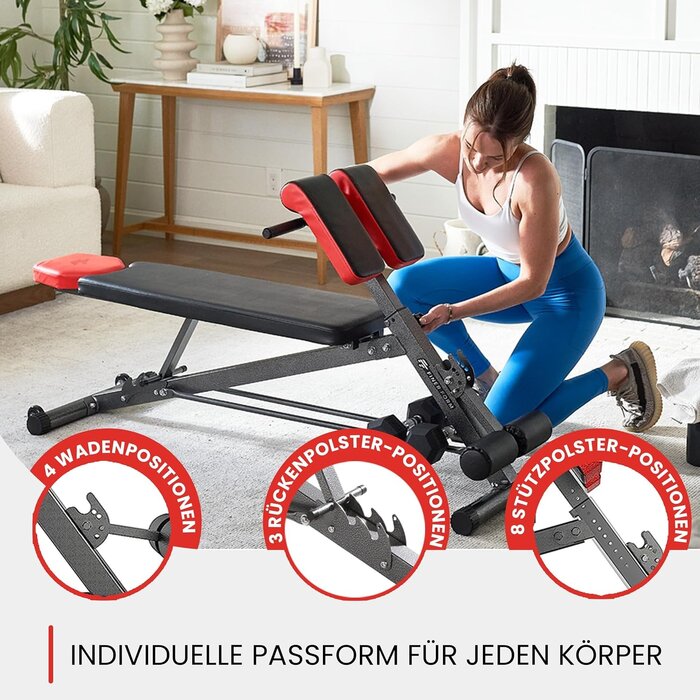Multifunktionale Hantelbank - Kraftstation für zu Hause - bis zu 30% Rabatt