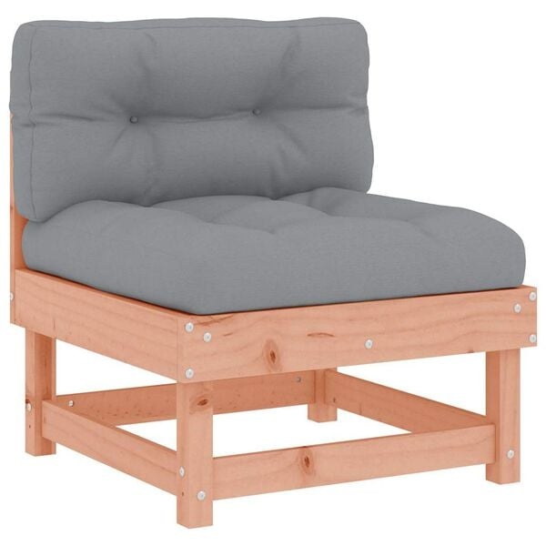 2er Set Mittelsofa Douglasie Grau - Garten Lounge - bis zu 35% Rabatt