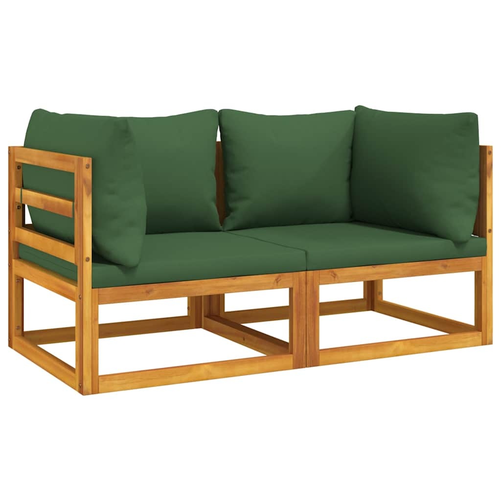 Eckbank Set aus Akazienholz, 2-teilig - Gartenmöbel bis zu 30% reduziert
