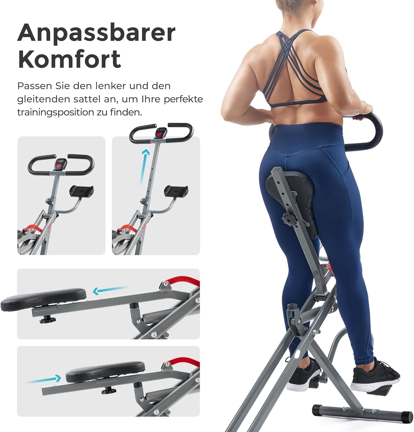 Squat Assist Fitnessgerät mit hydraulischem Widerstand - bis zu 30% Rabatt
