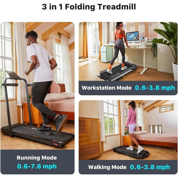Klappbares Walking Pad Laufband - Jetzt bis zu 30% günstiger