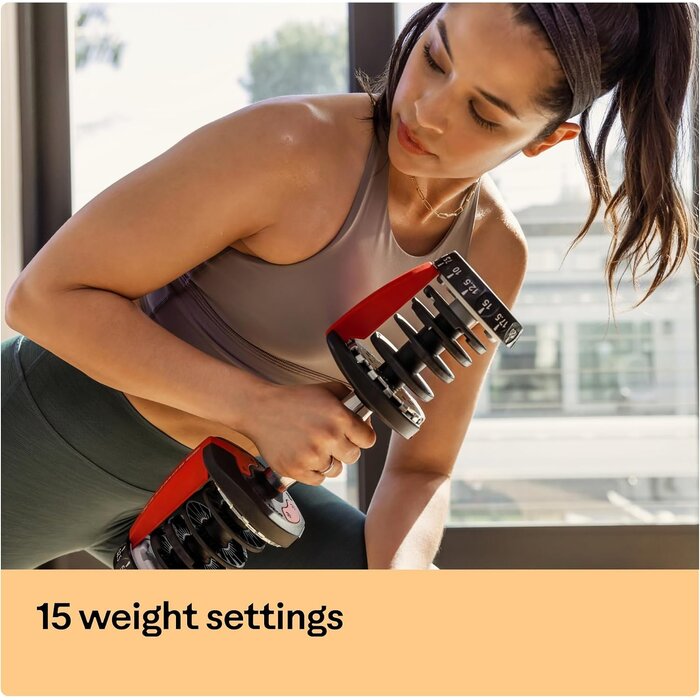 Verstellbare Hantel 2-24 kg - Platzsparendes Krafttraining bis zu 30% reduziert