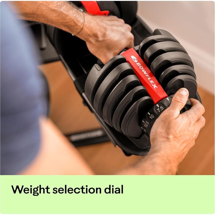 Verstellbare Hantel 2-24 kg - Platzsparendes Krafttraining bis zu 30% reduziert
