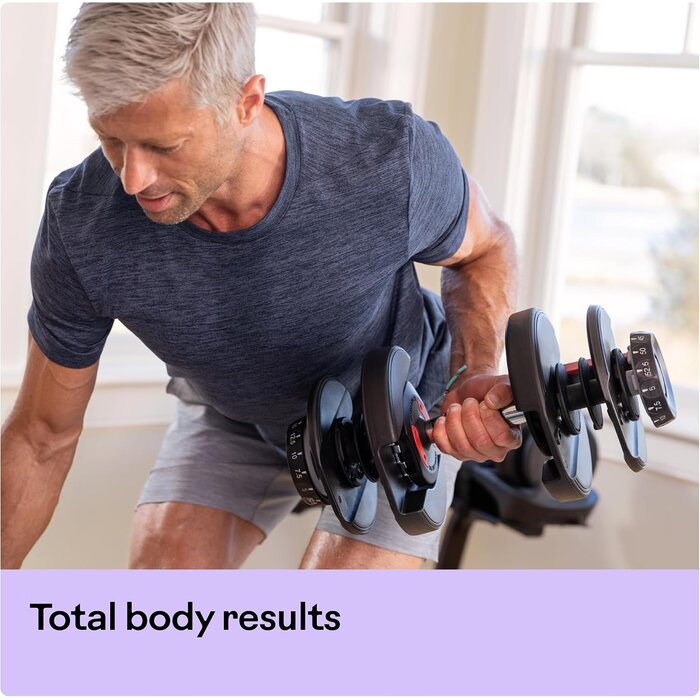 Verstellbare Hantel 2-24 kg - Platzsparendes Krafttraining bis zu 30% reduziert