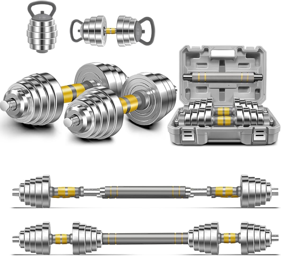 Hantelset 30 kg aus Metall - Robustes Training für zu Hause - bis zu 30% sparen
