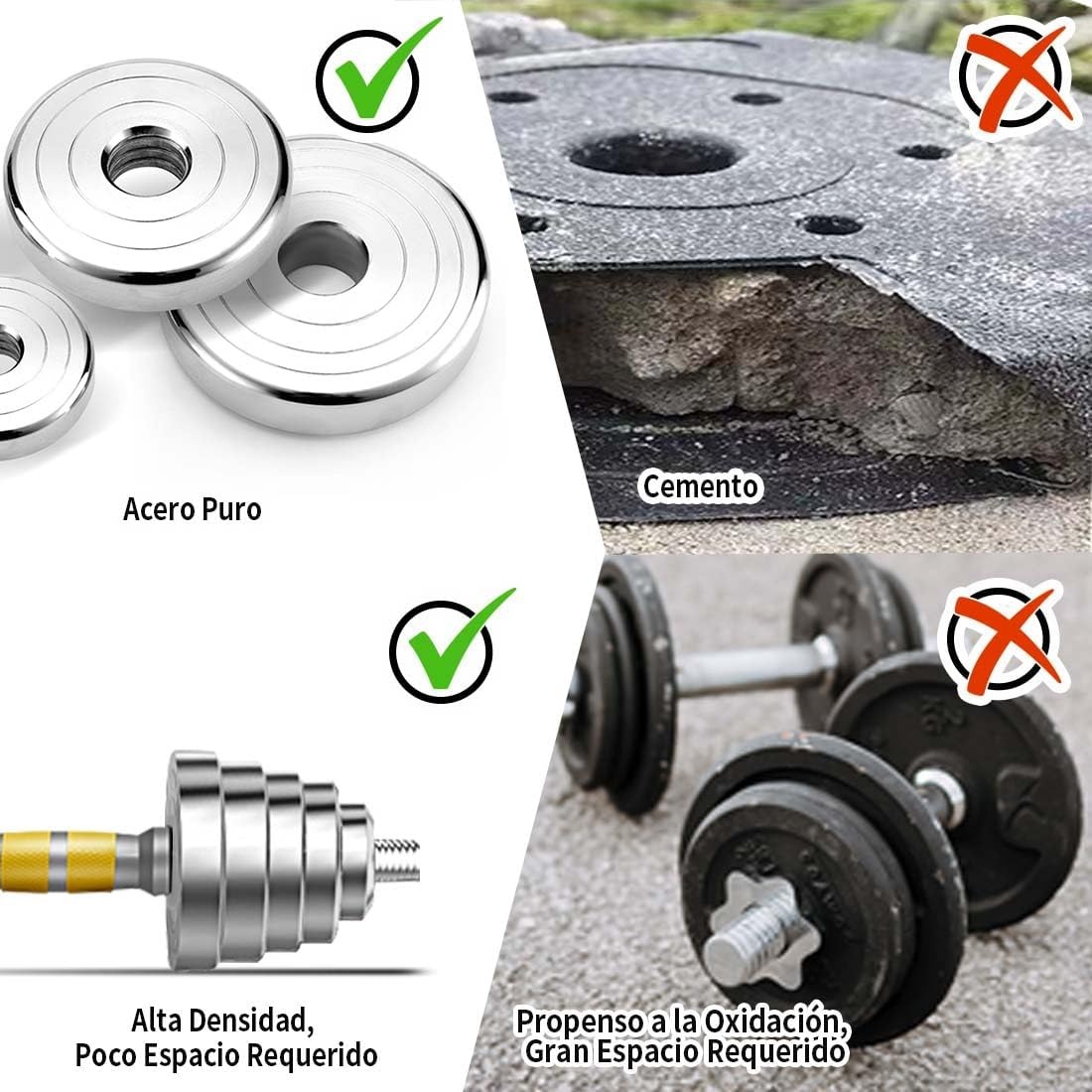 Hantelset 30 kg aus Metall - Robustes Training für zu Hause - bis zu 30% sparen