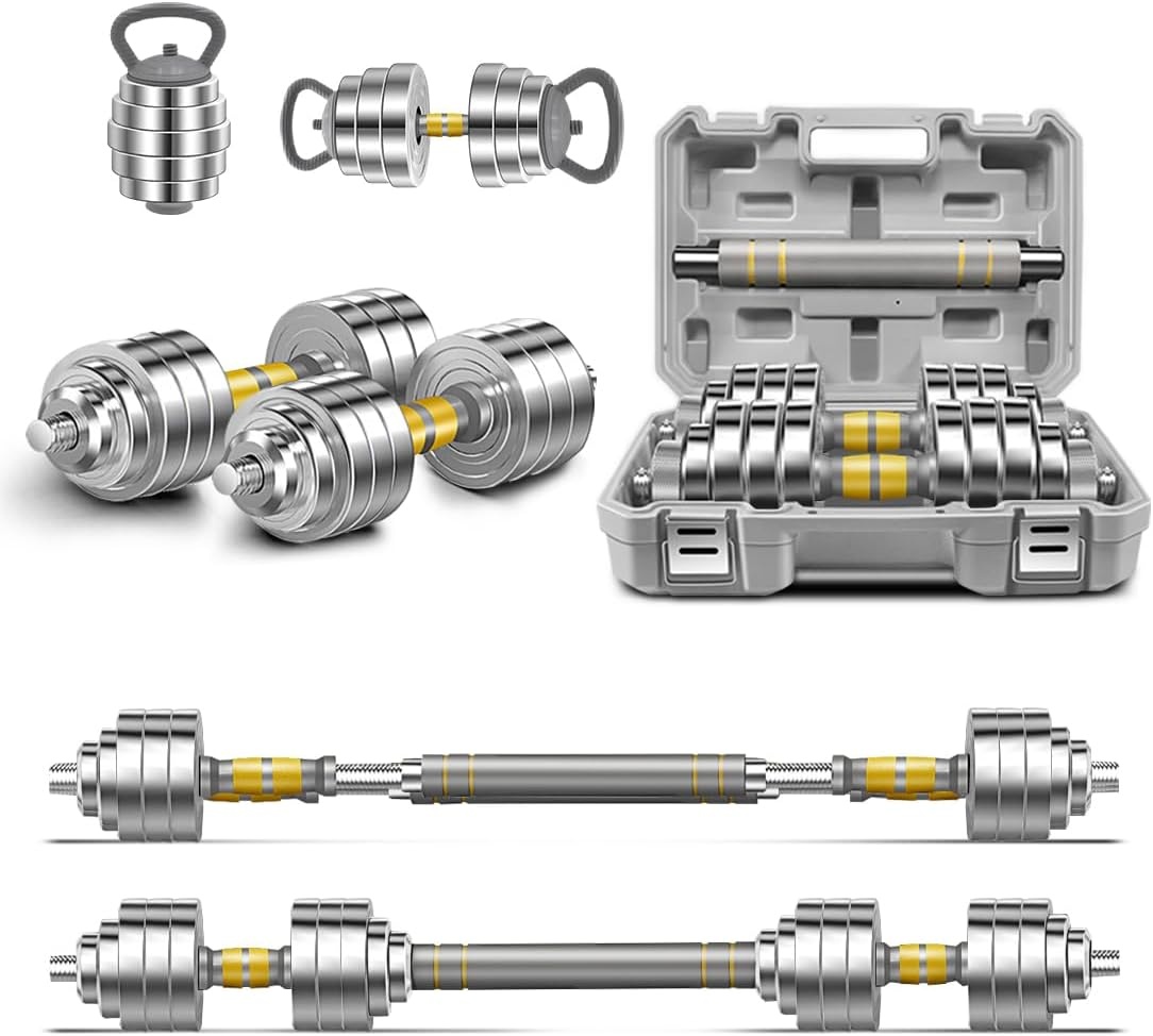Hantelset 30 kg aus Metall - Robustes Training für zu Hause - bis zu 30% sparen
