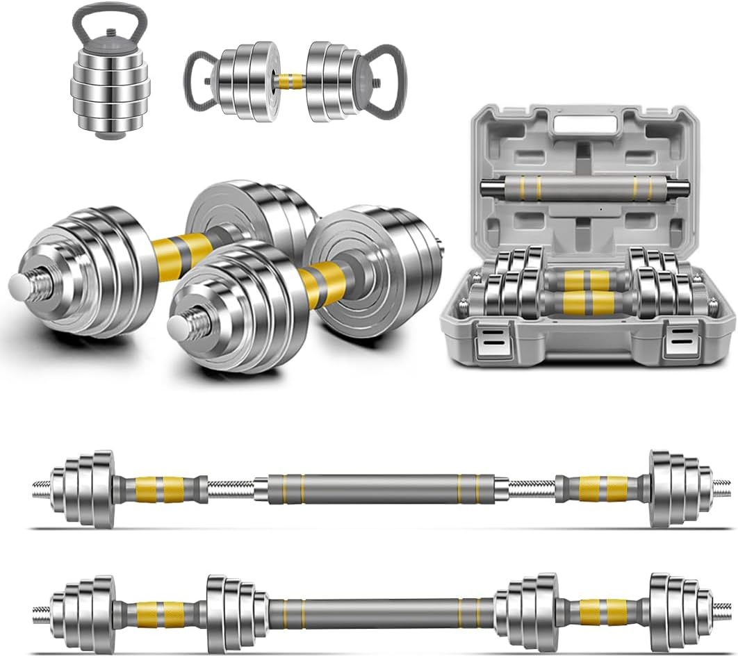 Hantelset 30 kg aus Metall - Robustes Training für zu Hause - bis zu 30% sparen