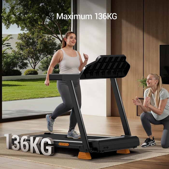 Klappbares elektrisches Laufband - 12 km/h - Bis zu 30% Rabatt im Outlet