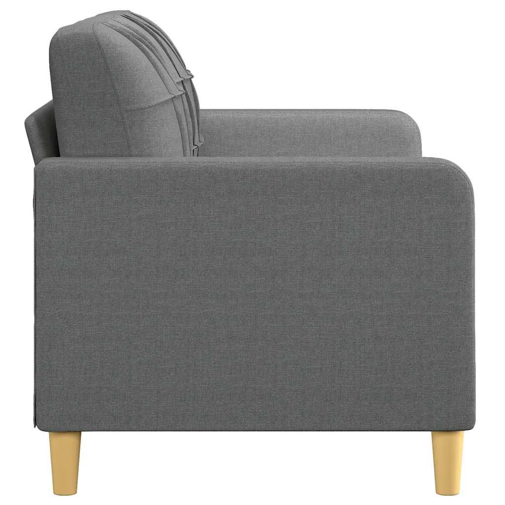 Modernes 2-Sitzer Sofa 140 cm in Dunkelgrau - bis zu 55 % sparen