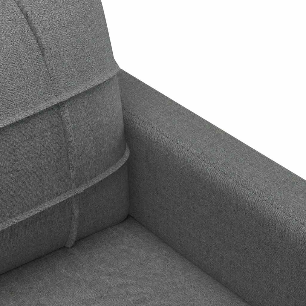 Modernes 2-Sitzer Sofa 140 cm in Dunkelgrau - bis zu 55 % sparen